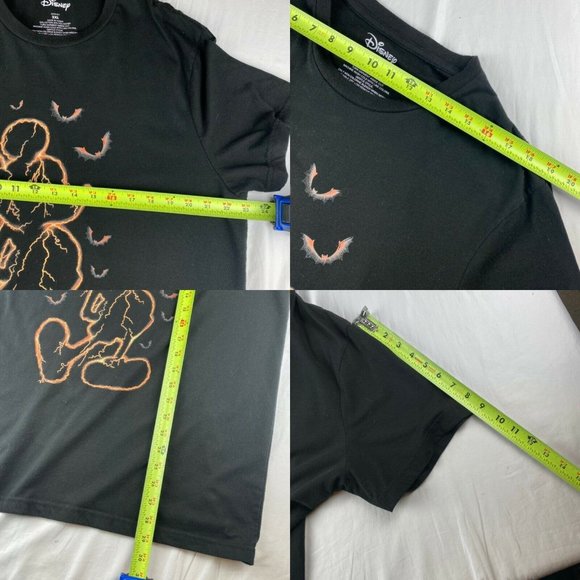 Disney Mickey Mouse Halloween T Shirt Bats - Picture 9 of 9